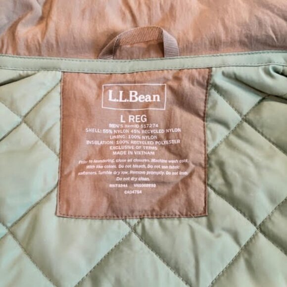 LL Bean Insulated Travel Jacket - Picture 3 of 6